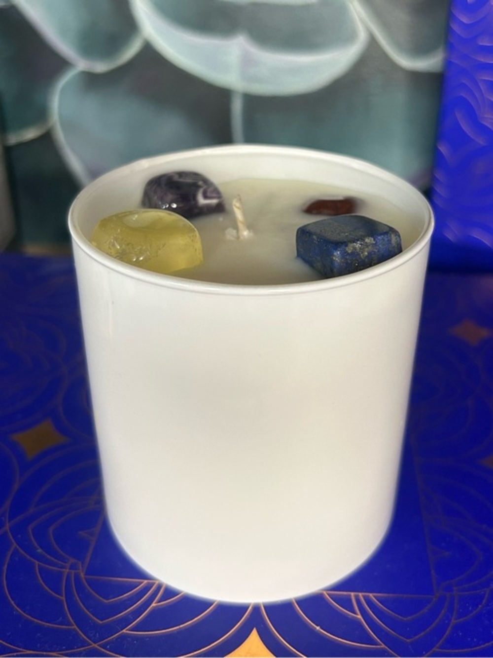 Spitfire Girl Clarity Ritual Crystal Candle